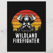 Firemen Reto Sunset Firefighter (Front)