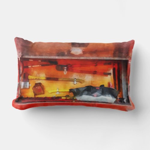 Firemens Tools of the Trade Lumbar Pillow