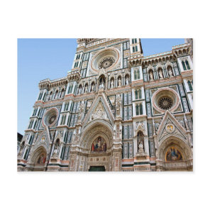 Firenze Duomo - Cathedral fascade Postcard