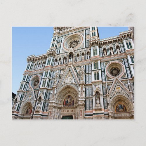 Firenze Duomo _ Cathedral fascade Postcard