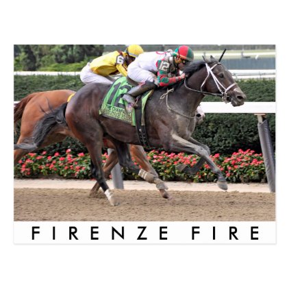 Firenze Fire Irad Ortiz Jr Postcard