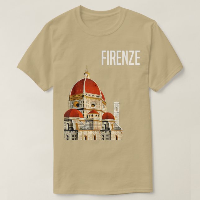 Firenze   Florence Italy vacation tee  (Design Front)