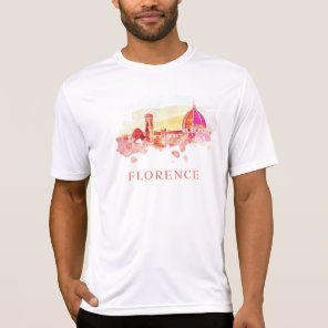 ** Firenze Florence Panorama Italy AP12 Italian T-Shirt