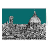 Firenze in turquoise (Front Horizontal)