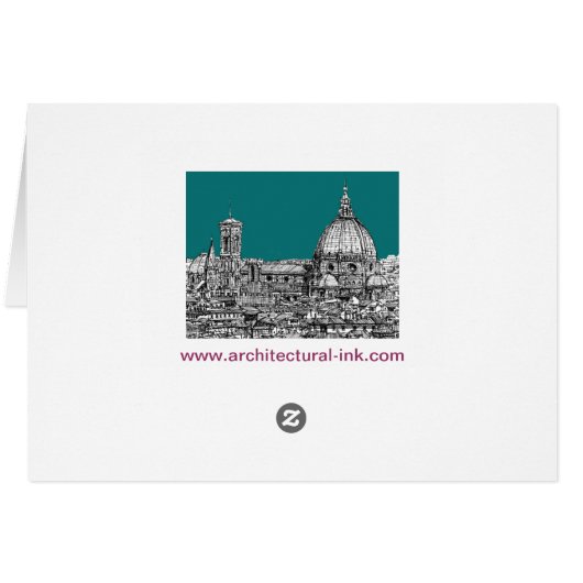 Firenze in turquoise (Back Horizontal)