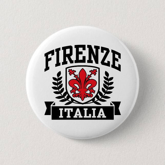 Firenze Italia Pinback Button (Front)