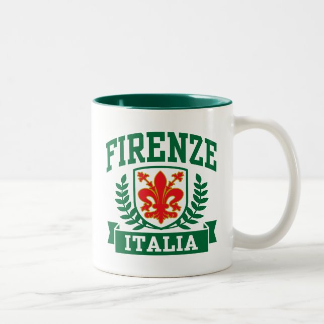 Firenze Italia Two-Tone Coffee Mug (Right)