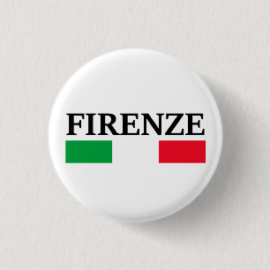 Firenze Italy Button