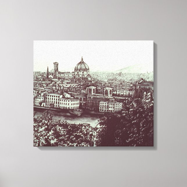Firenze, Italy Canvas Print (Front)