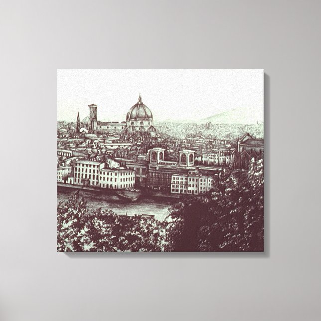 Firenze, Italy Canvas Print (Front)