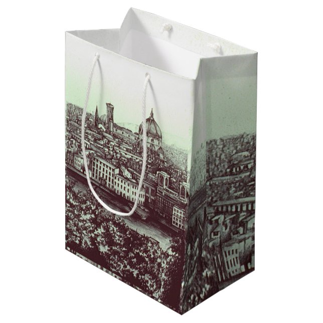 Firenze Medium Gift Bag (Front Angled)