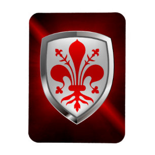 Firenze Mettalic Emblem Magnet