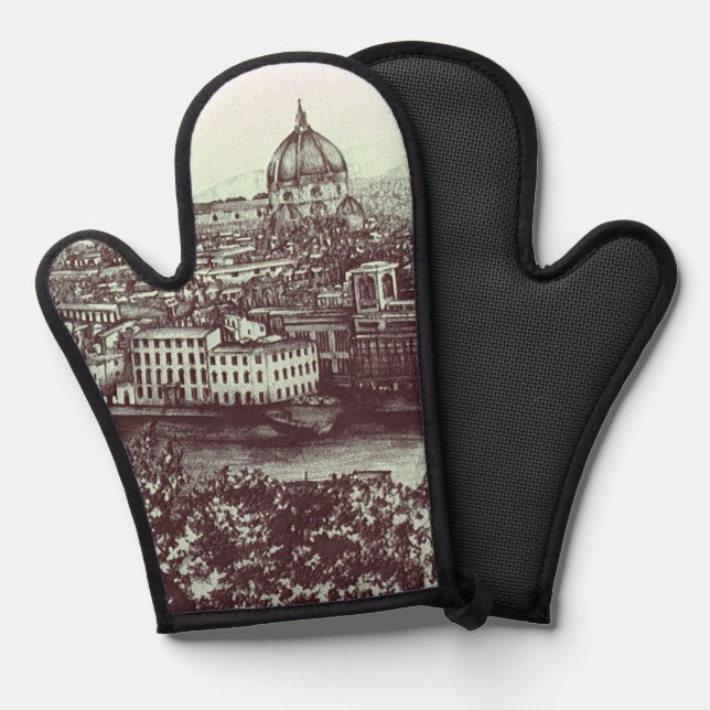 Firenze  oven mitt (Front/Back)