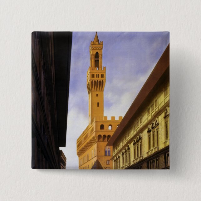 Firenze Pinback Button (Front)