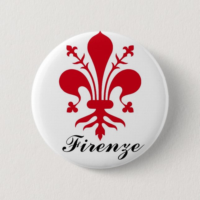 Firenze Pinback Button (Front)