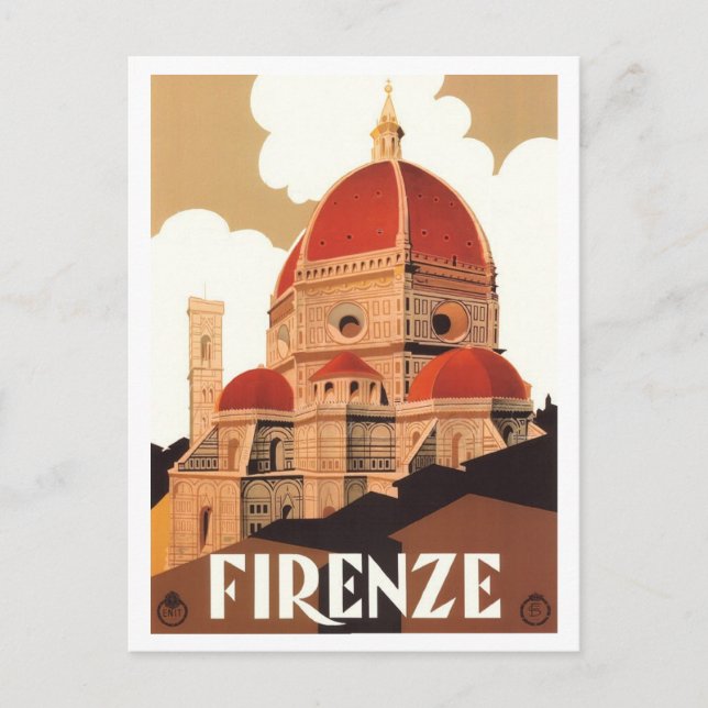 Firenze Poster Post Card (Front)