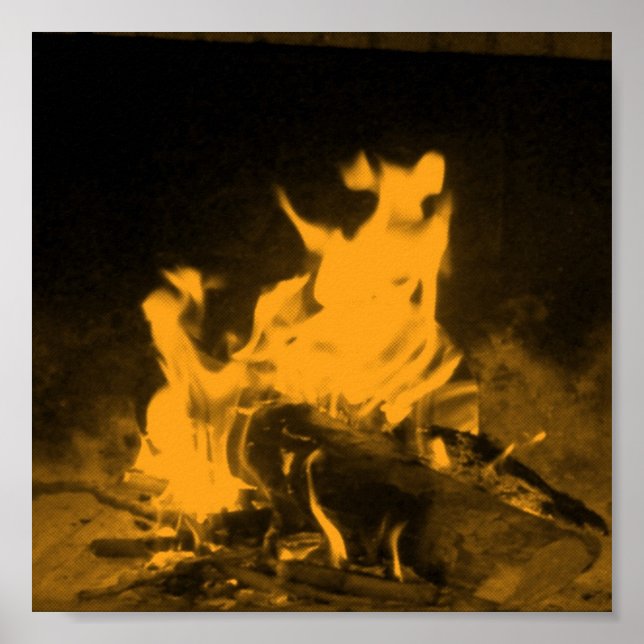 Fireplace Poster (Front)