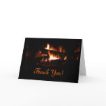 Fireplace Thank You Card