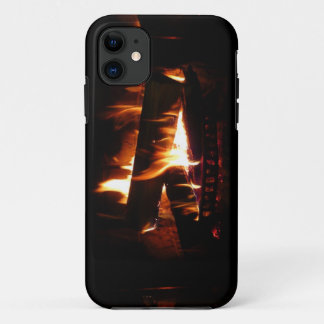 Fireplace Warm Winter Scene Photography iPhone 11 Case