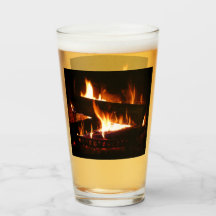 Fireplace Warm Winter Scene Photography