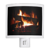 Fireplace Warm Winter Scene Photography Night Light (Front)
