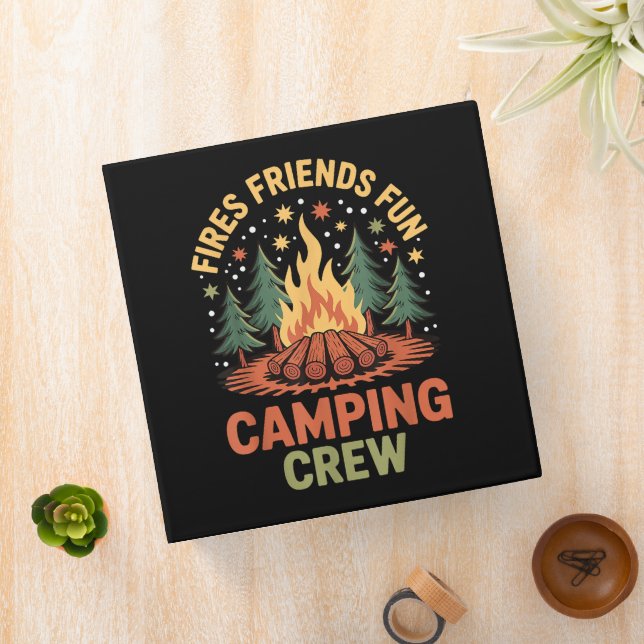 Fires Friends Fun Camping 3 Ring Binder (In Situ)