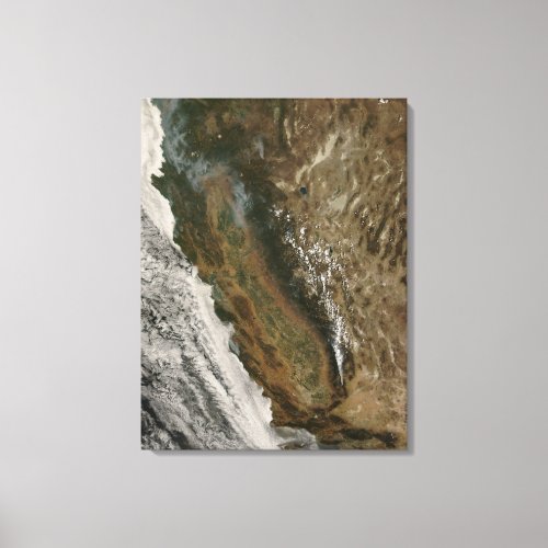 Fires in California Canvas Print