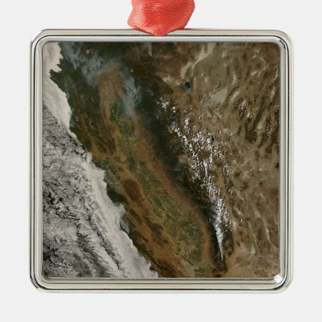 Fires in California Metal Ornament (Front)