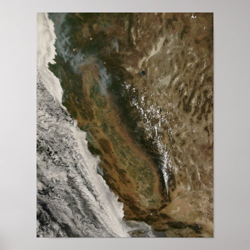 Fires in California Poster