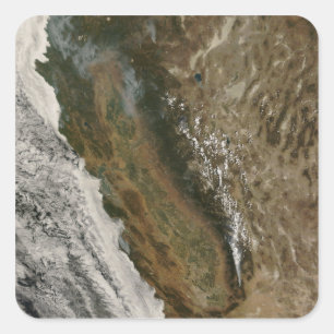 Fires in California Square Sticker