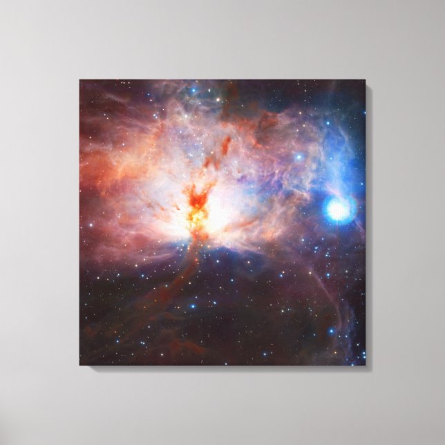 Fires of the Flame Nebula - NGC 2024 in Orion Canvas Print (Front)