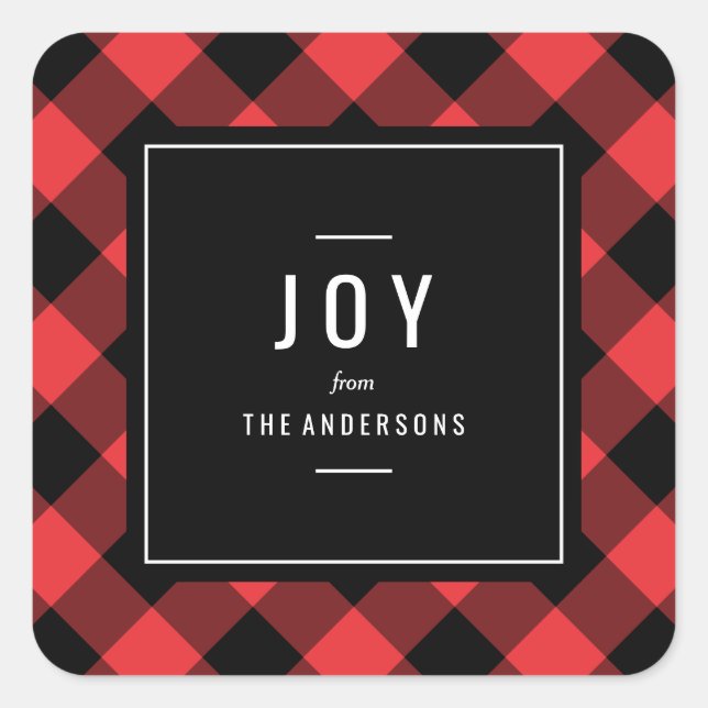 Fireside Holiday Sticker (Front)