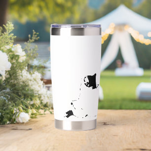 Fireside Phantom Cat Insulated Tumbler