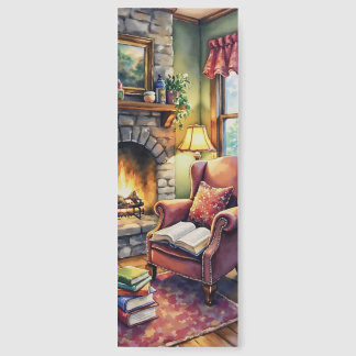 Fireside Reading Retreat Bookmarks