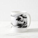 Fireside Terrier with Snow-Kissed Speckles Coffee Mug