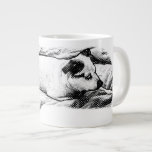Fireside Terrier with Snow-Kissed Speckles Giant Coffee Mug
