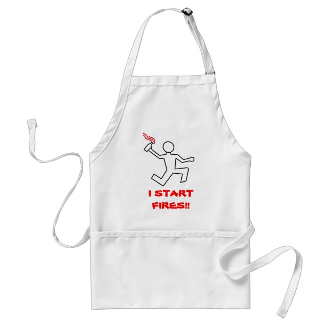 Firestarter (Running Riot) Adult Apron (Front)