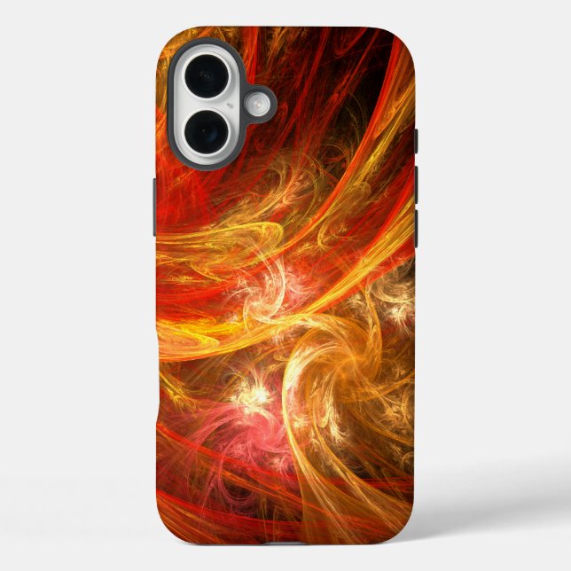Firestorm Abstract Art Case-Mate iPhone Case (Back)