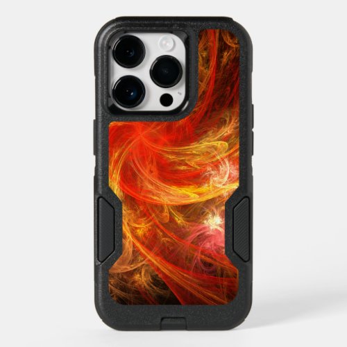 Firestorm Abstract Art OtterBox iPhone 14 Pro Case