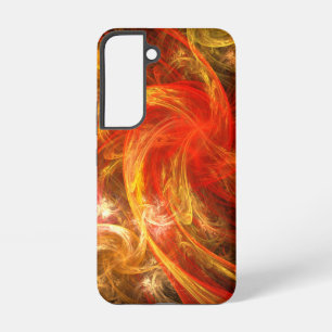 Firestorm Abstract Art Samsung Galaxy S22 Case