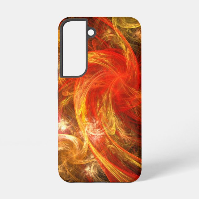 Firestorm Abstract Art Samsung Galaxy Case (Back)