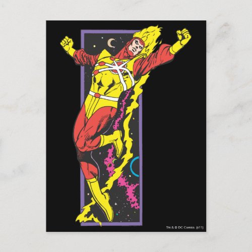 Firestorm Leaps Postcard