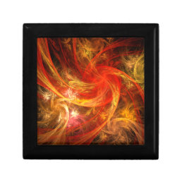 Firestorm Nova Abstract Art Gift Box