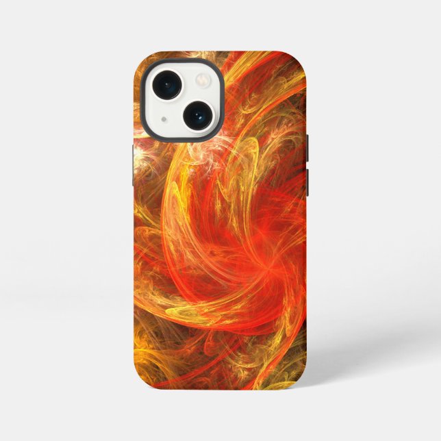 Firestorm Nova Abstract Art Iphone Case (Back)