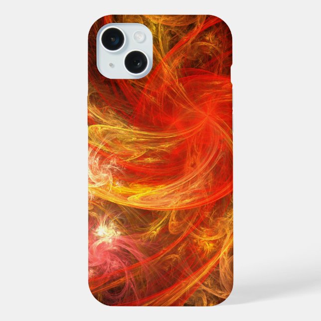Firestorm Nova Abstract Art Iphone Case (Back)