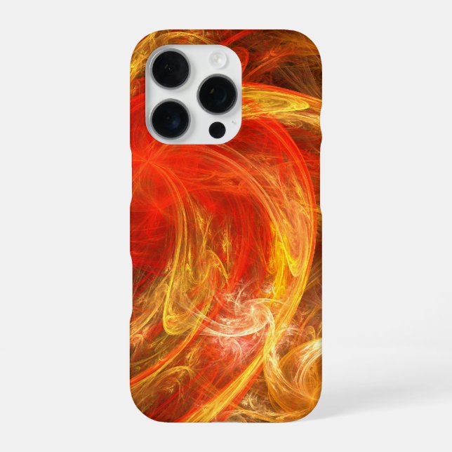 Firestorm Nova Abstract Art Iphone Case (Back)