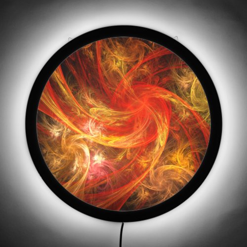 Firestorm Nova Abstract Art LED Sign