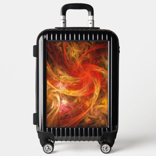 Firestorm Nova Abstract Art Luggage