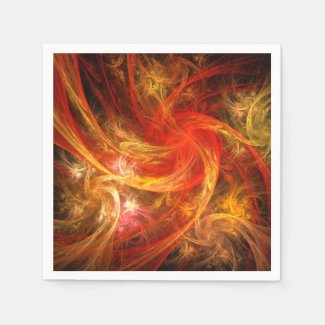 Firestorm Nova Abstract Art