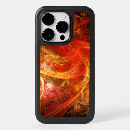 Firestorm Nova Abstract Art OtterBox iPhone 14 Pro Case